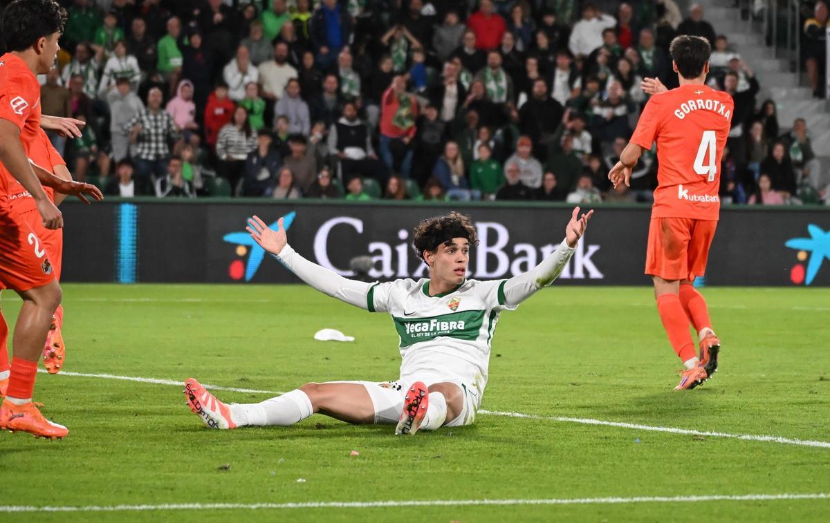 Empate del Elche CF frente a la Real Sociedad en la Jornada 12 de La Liga (1-1)