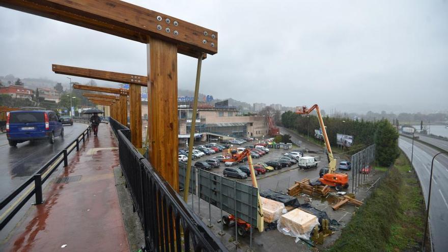 Obras en el puente