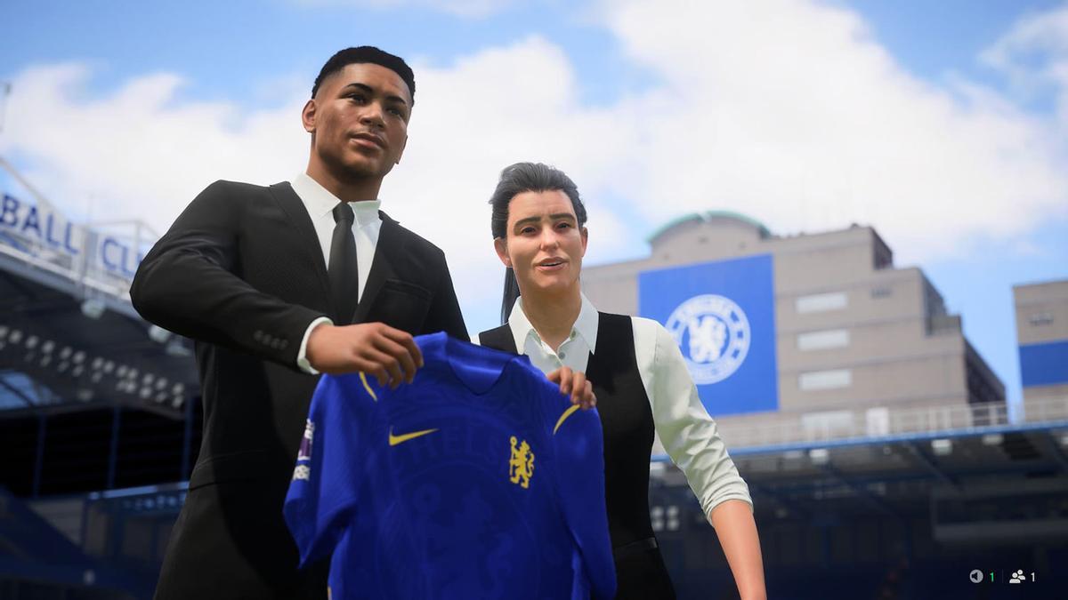 Imágenes dentro del juego del FC 27 de EA Sports.