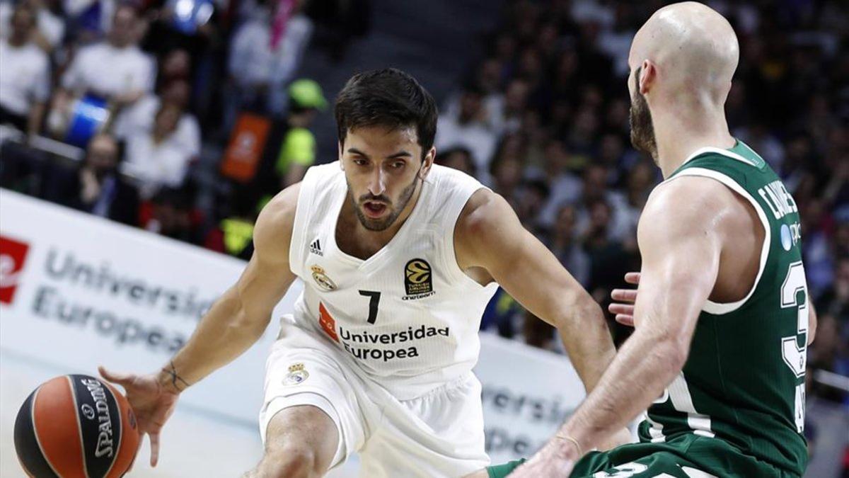 El 'Facu' durante un encuentro de la pasada Euroliga