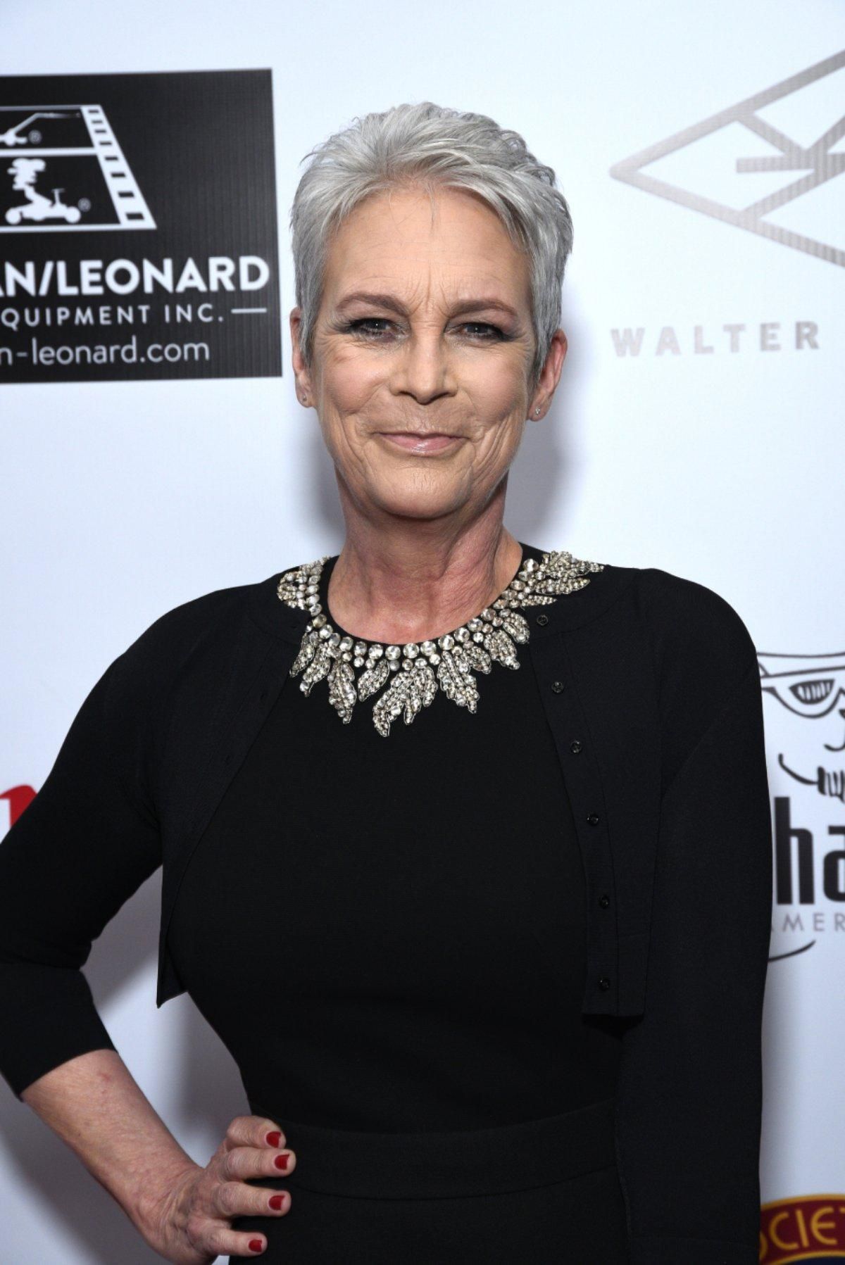 Jamie Lee Curtis, durante la entrega de unos premios en 2020