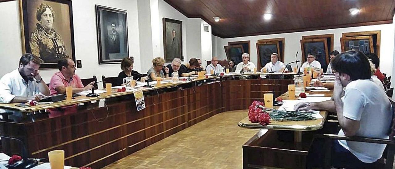 Una imagen de un pleno celebrado esta legislatura en el ayuntamiento de Inca.