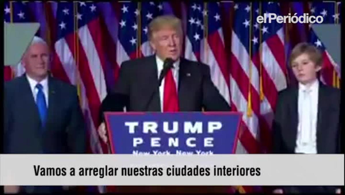Discurso- Donald Trump subtitulado