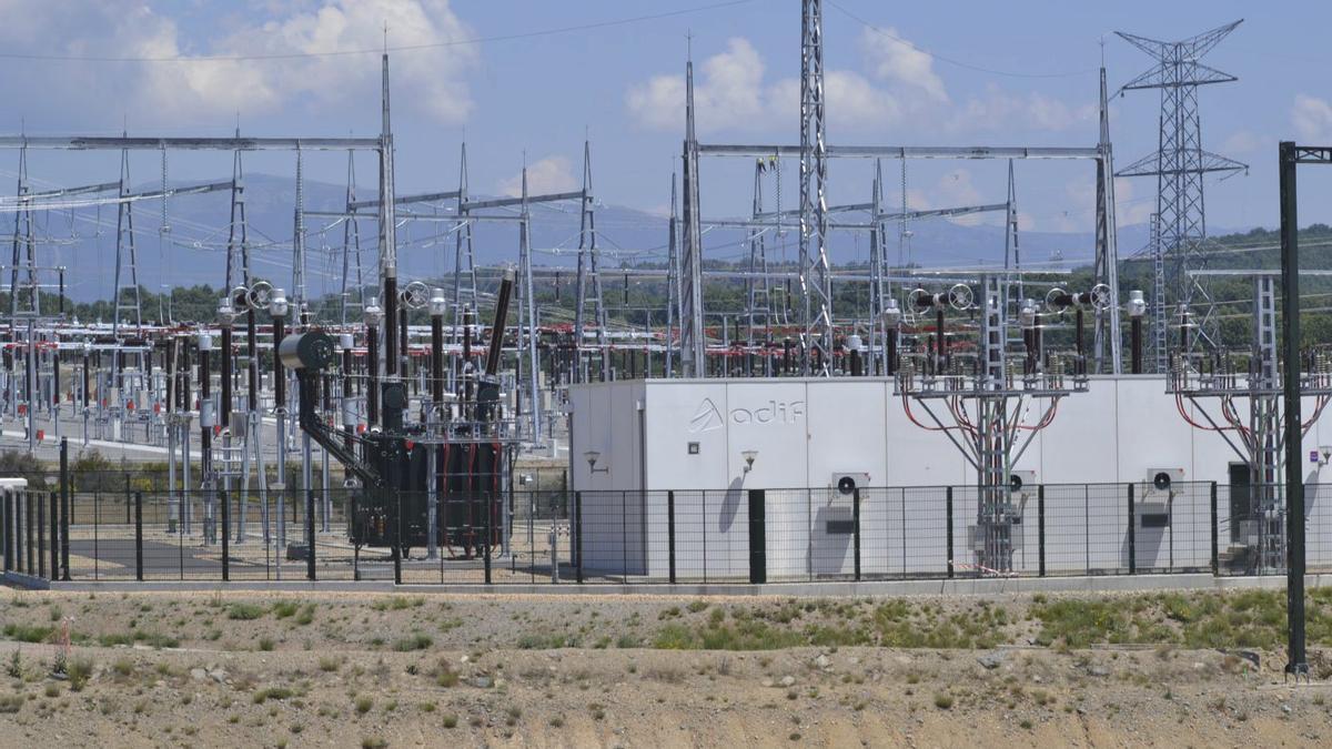 Subestación eléctrica en Otero de Sanabria. | ARACELI SAAVEDRA