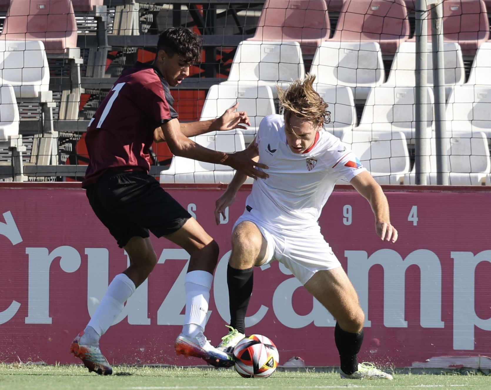 El amistoso Sevilla Atlético - Córdoba CF , en imágenes