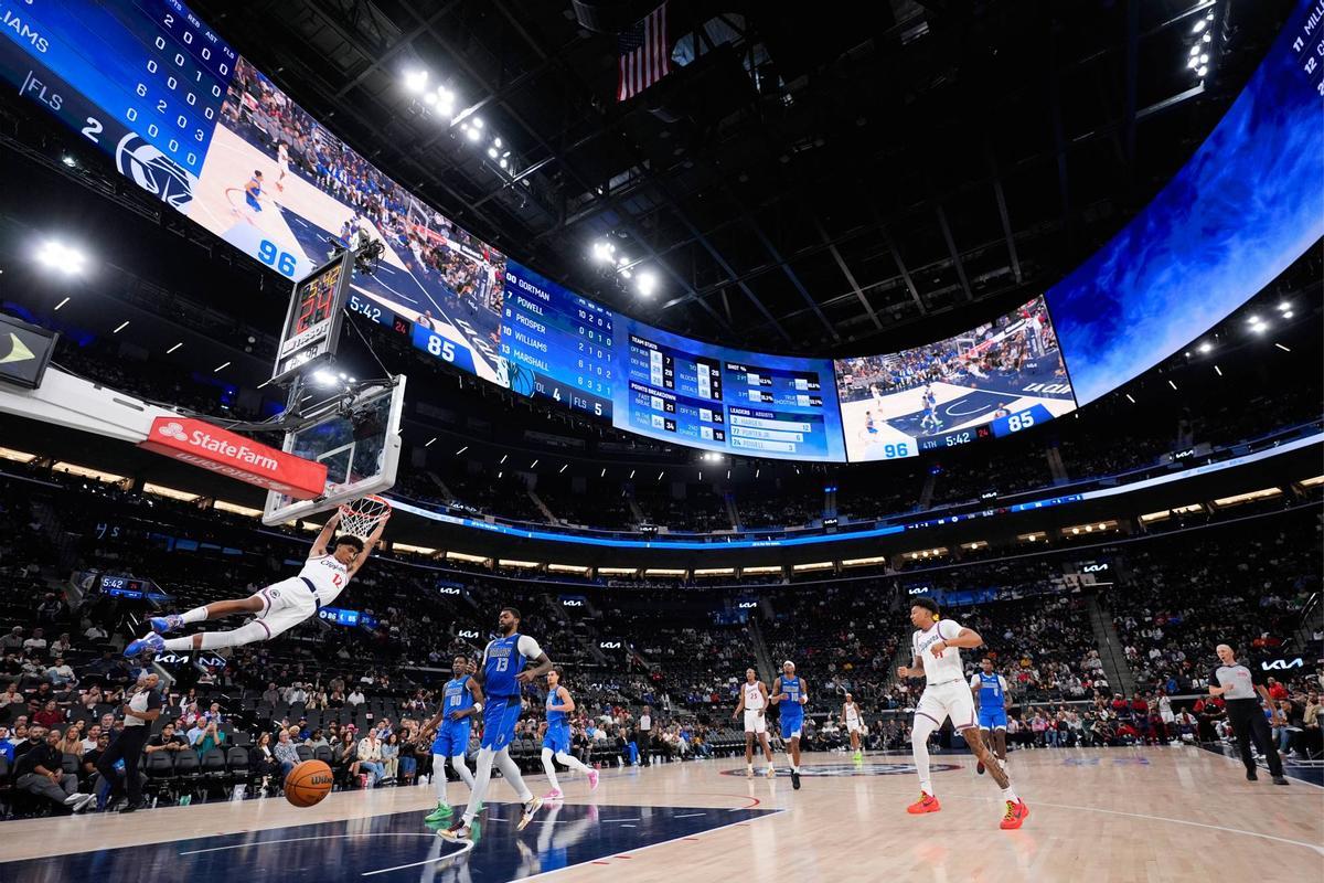 El Intuit Dome es el nuevo pabellón de los Clippers.
