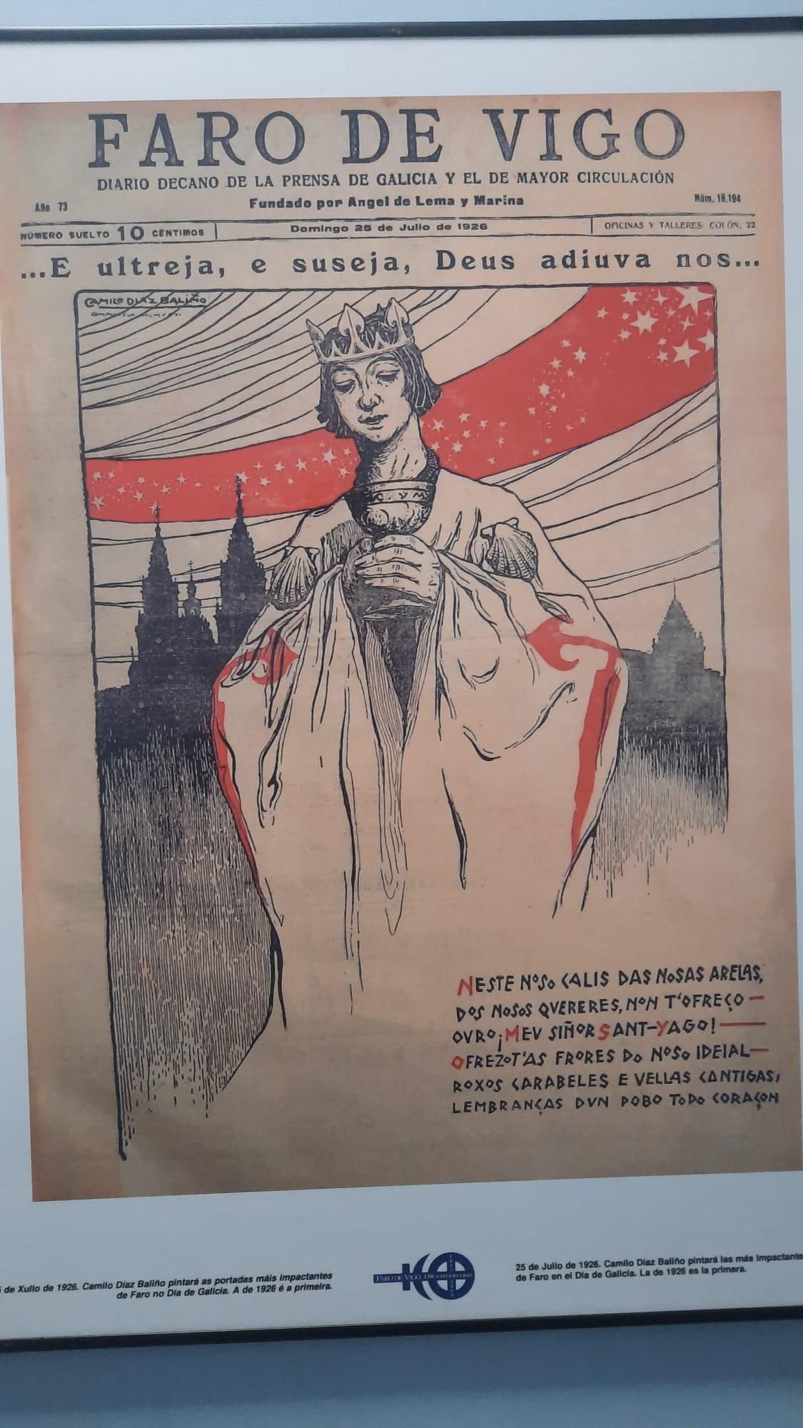 O Día de Galicia a través das portadas de FARO DE VIGO
