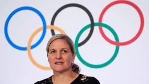 Kirsty Coventry, aspirante a presidir el COI.
