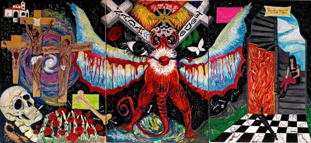 Una de las obras de la exposición