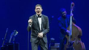 Michel Bublé en un concierto en Barcelona en el 2014.