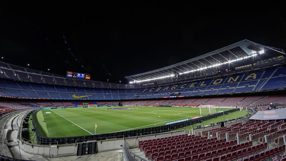 Una imagen del Camp Nou, estadio del FC Barcelona.