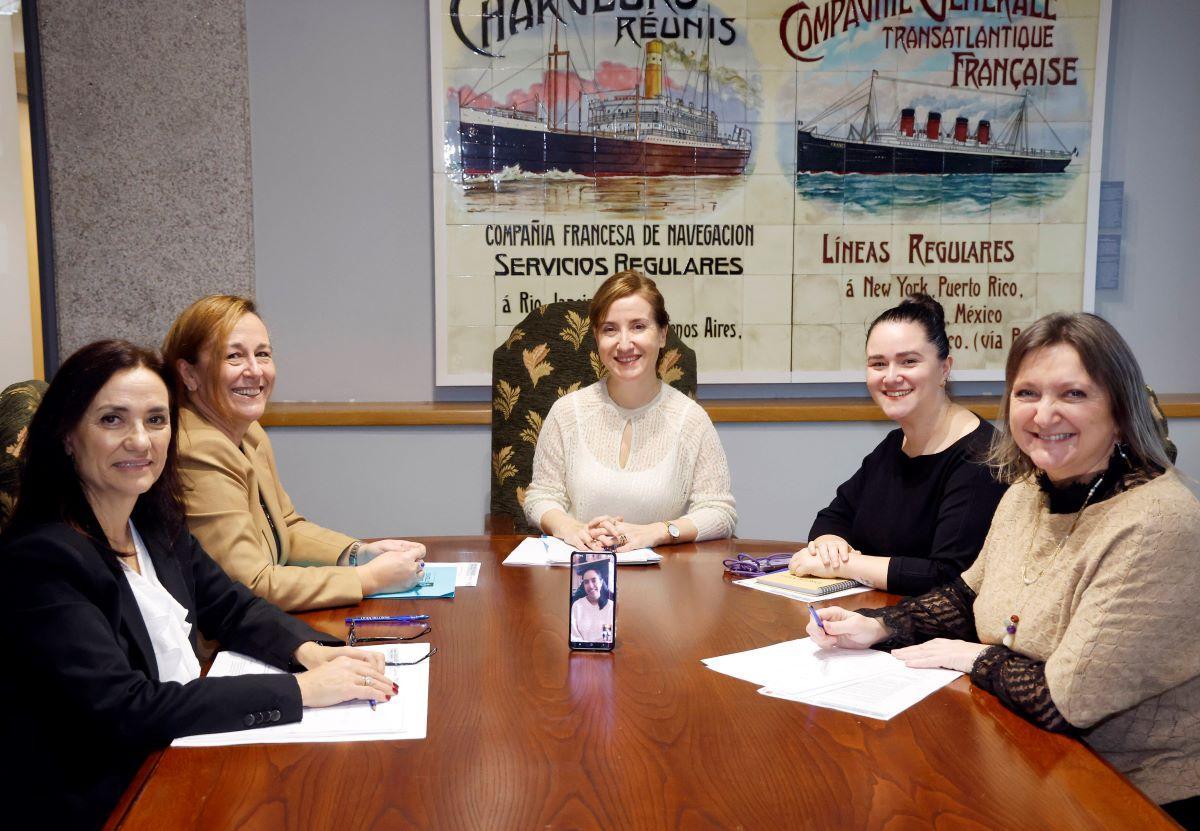Reunión do xurado dos IV Premios Emilia Pardo Bazán.