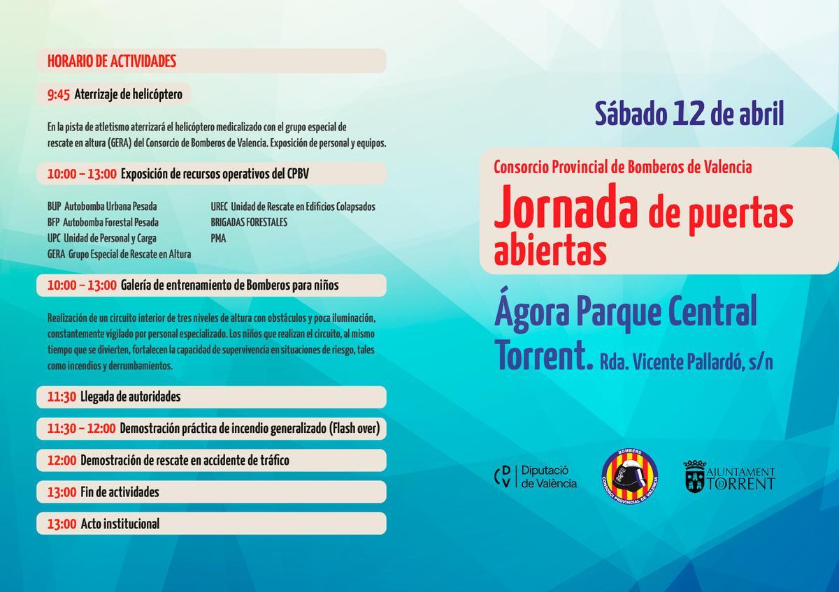 Cartel de la jornada.