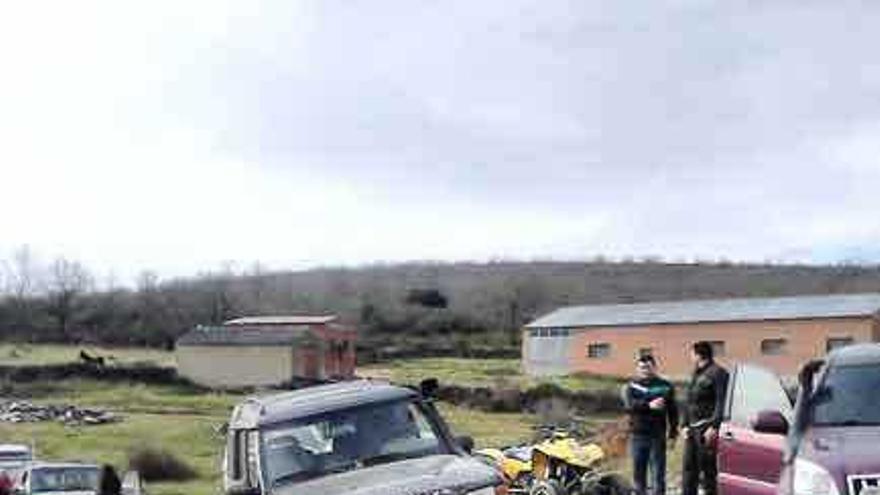 Más de cincuenta vehículos participan en una ruta de todoterrenos en apoyo a Zamora con el Sáhara