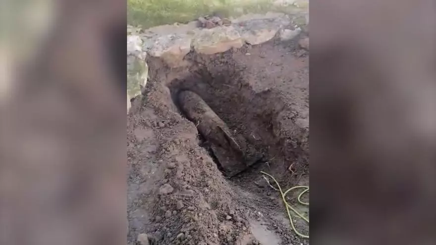 Así neutraliza la Guardia Civil una bomba de la Guerra Civil