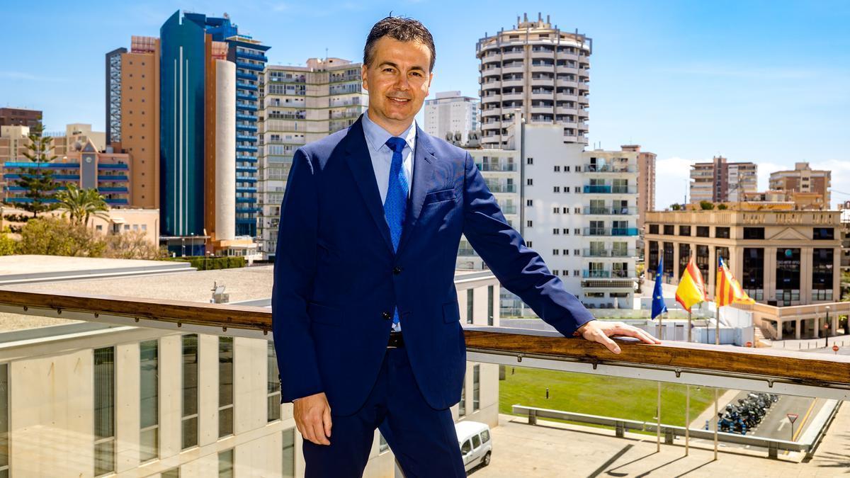 El ministro de Industria, Héctor Goméz, este viernes en Benidorm.