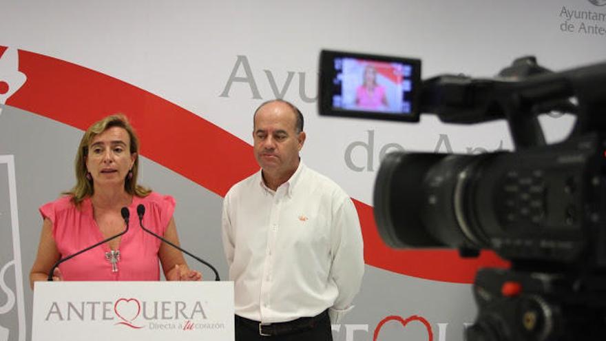 Manolo Barón, en rueda de prensa.