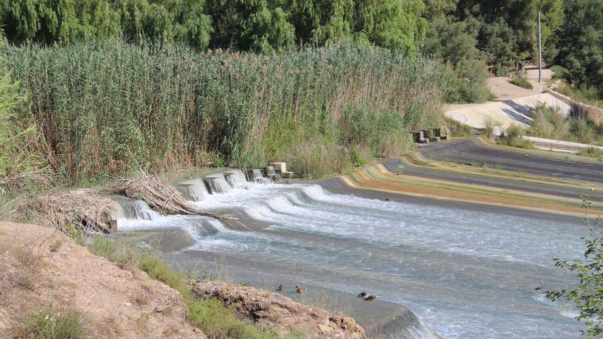 Azud de la Contraparada, en Murcia.