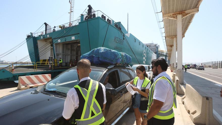 Éxito de Baleària en el estreno de la ruta entre Alicante y Argelia