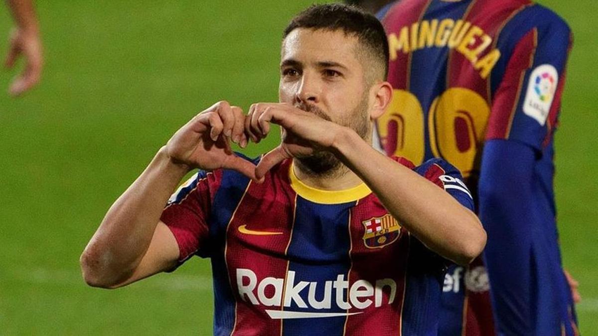 Jordi Alba tiene contrato hasta el 2024.