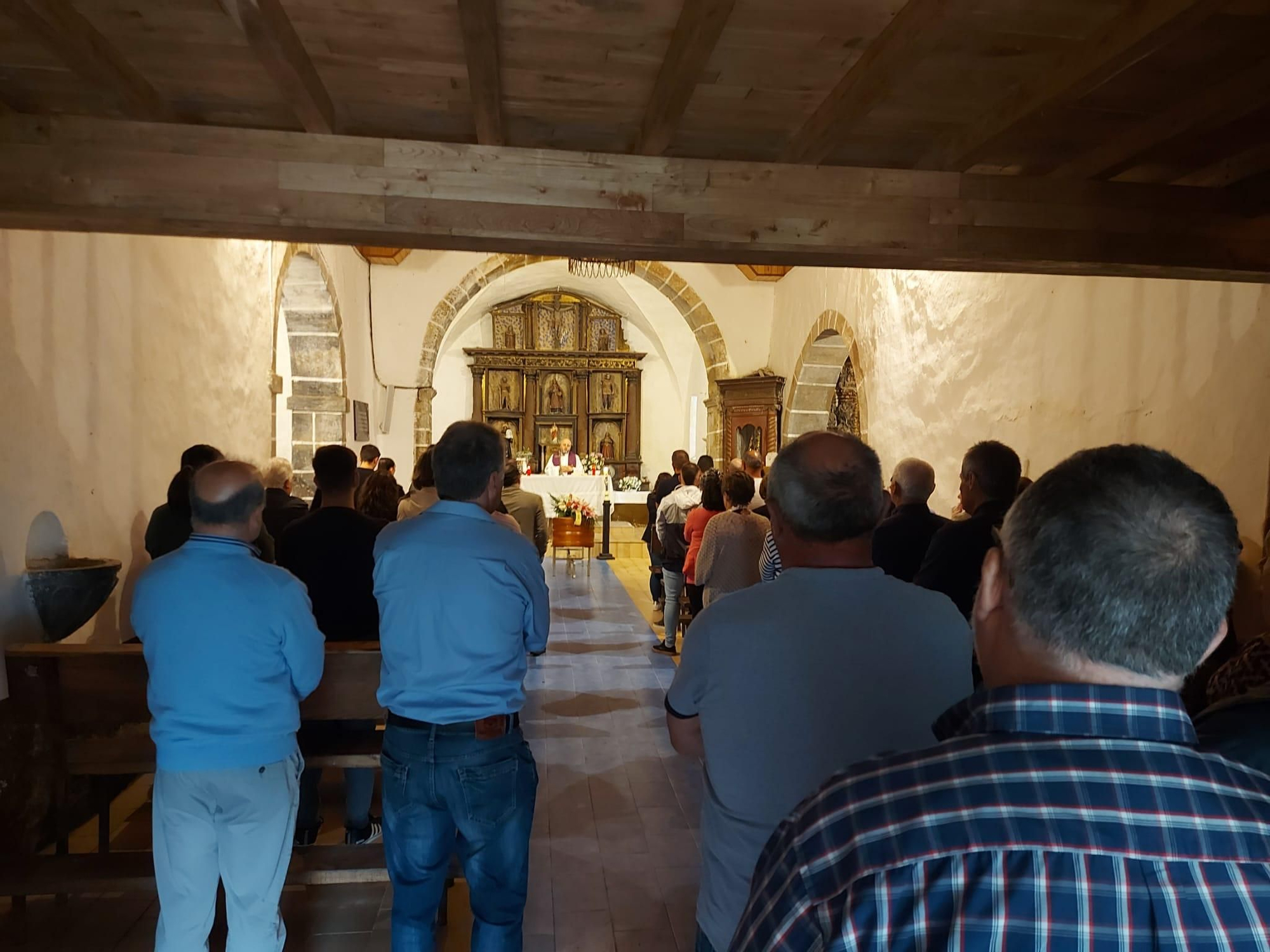En imágenes: Funeral por Félix Manuel Arias en Sobrado (Tineo)