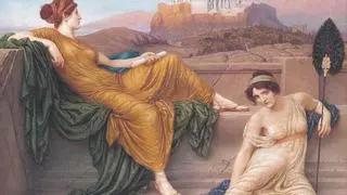Las mujeres de la grecia clásica hilaban muy fino