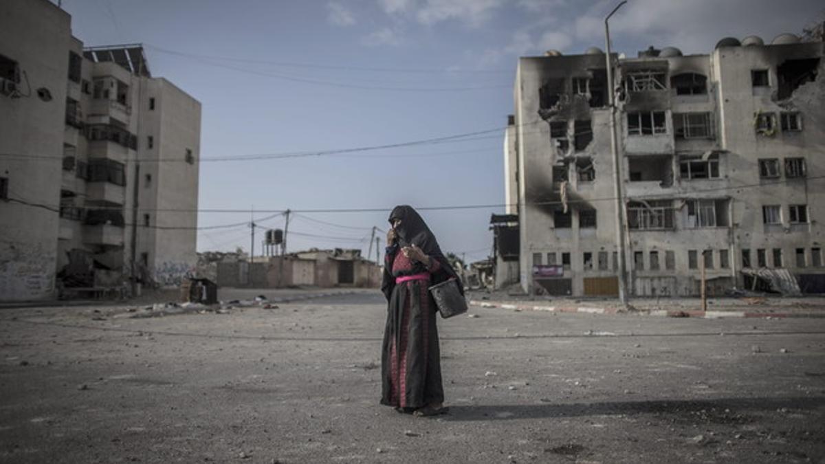 Empieza un alto el fuego de siete horas en gran parte de Gaza