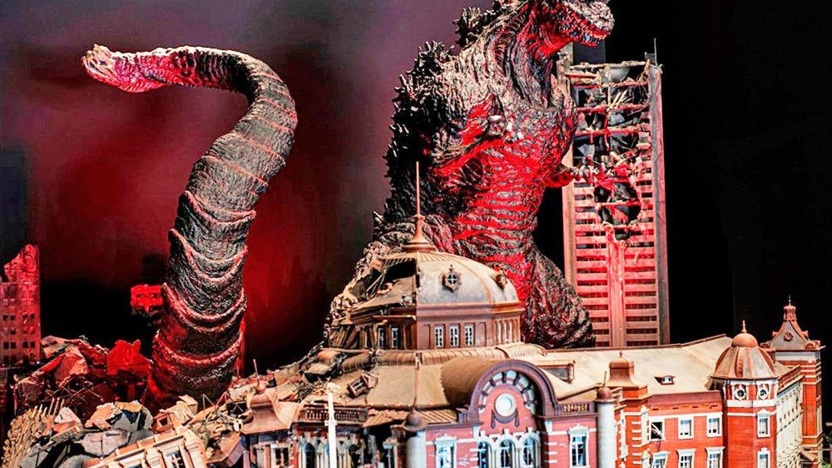 Museo dedicado a Godzilla en la isla de Awaji, Japón