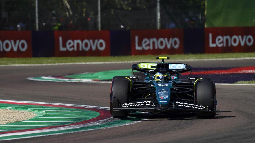 Alonso saldrá desde el pit-lane en Imola