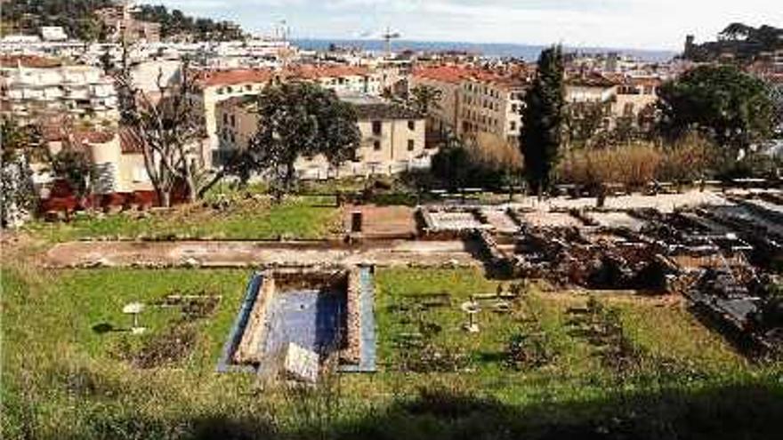 Els terrenys de la Vil·la Romana de Tossa de Mar en una imatge d&#039;arxiu.