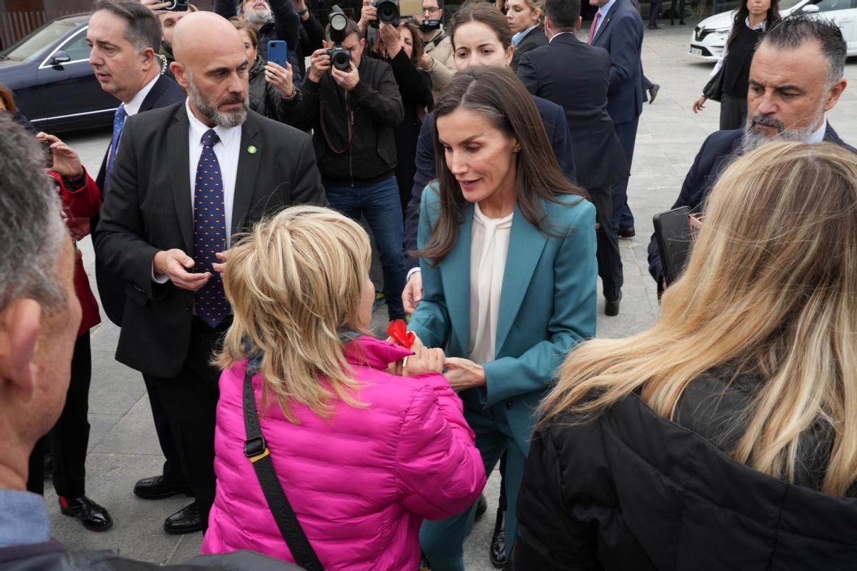 Imágenes de la visita de la reina Letizia a Castelló