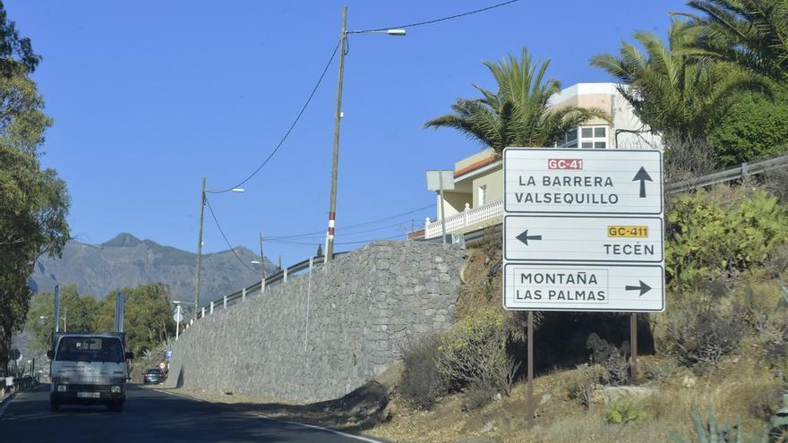 GC-41, carretera que enlaza Telde y Valsequillo