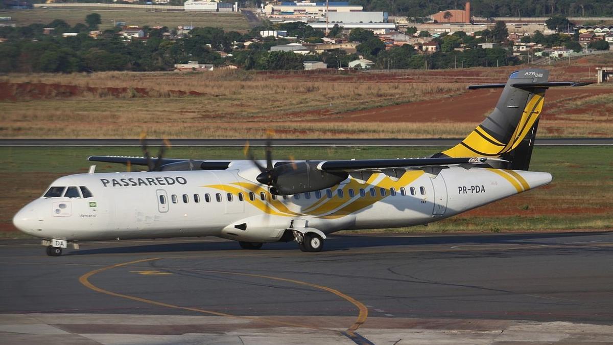 Un avión simila de la compañía accidentada