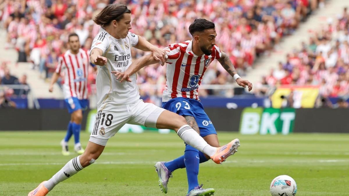 Carreras hizo su peor partido de la temporada en el Metropolitano ante el At. Madrid
