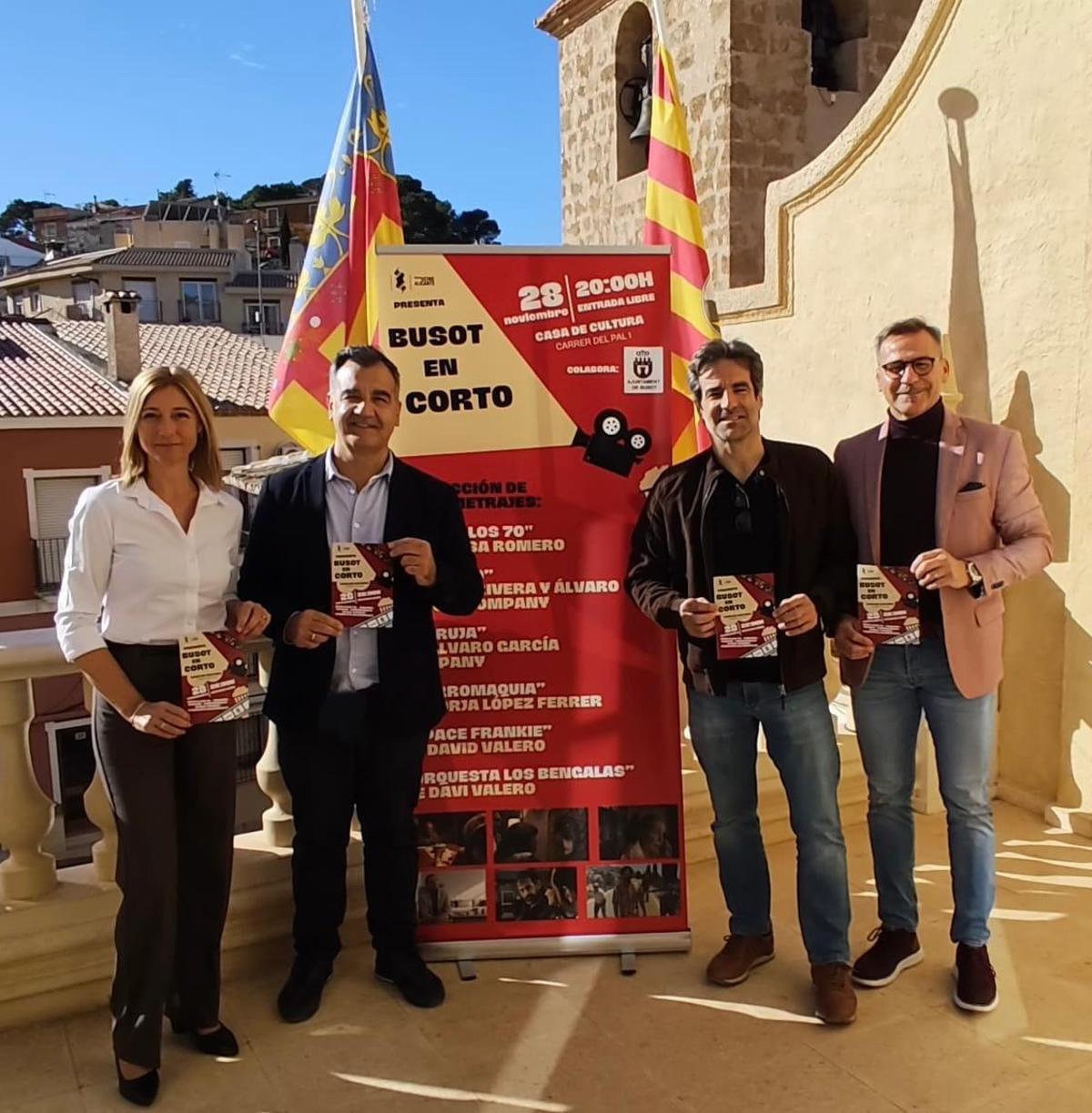 Presentación del ciclo de cortometrajes Busot en Corto