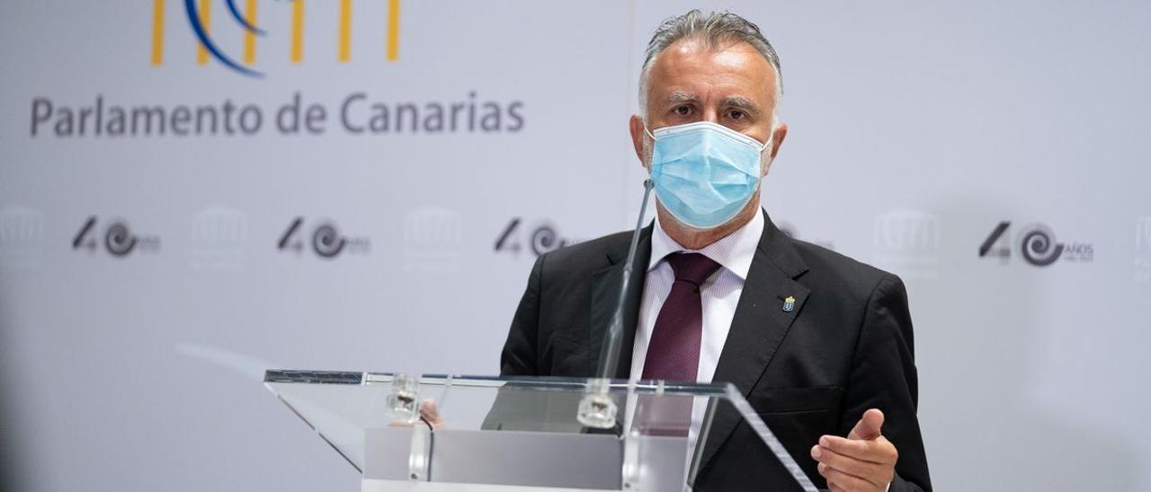 El presidente de Canarias, Ángel Víctor Torres.