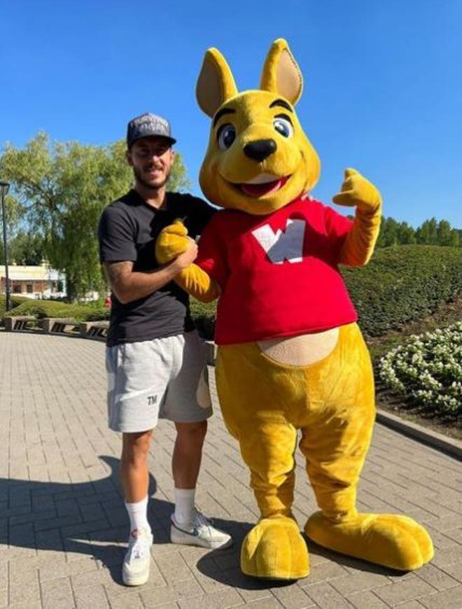 Hazard se divierte durante sus vacaciones