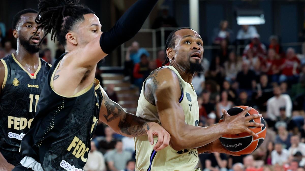 Kevin Punter, en un partido de Euroliga ante el Mónaco