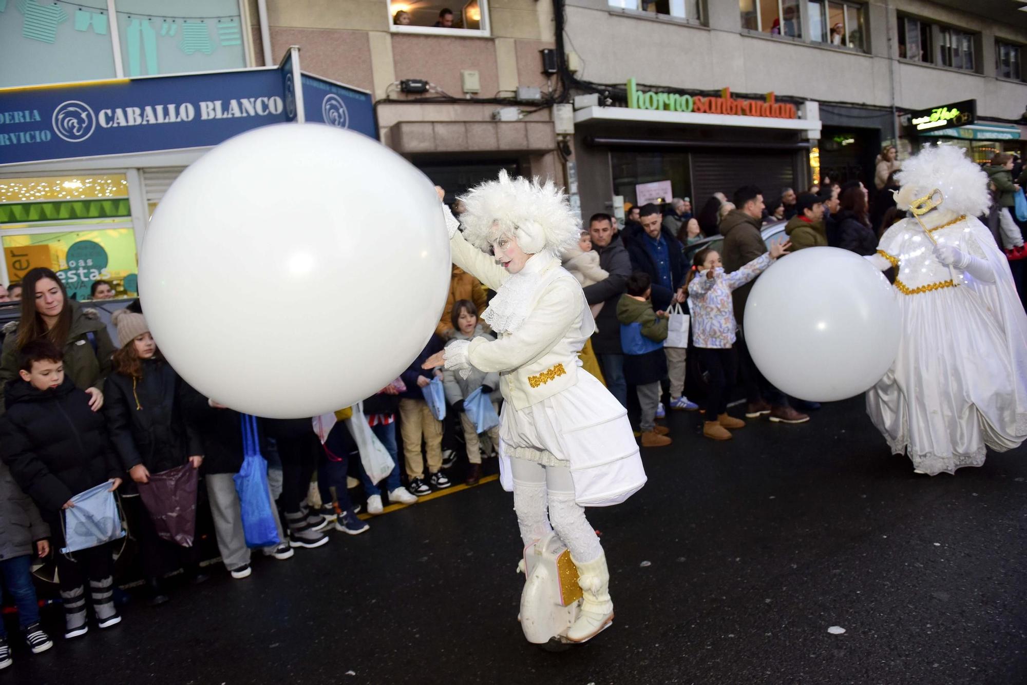 La llegada de los Reyes Magos a María Pita