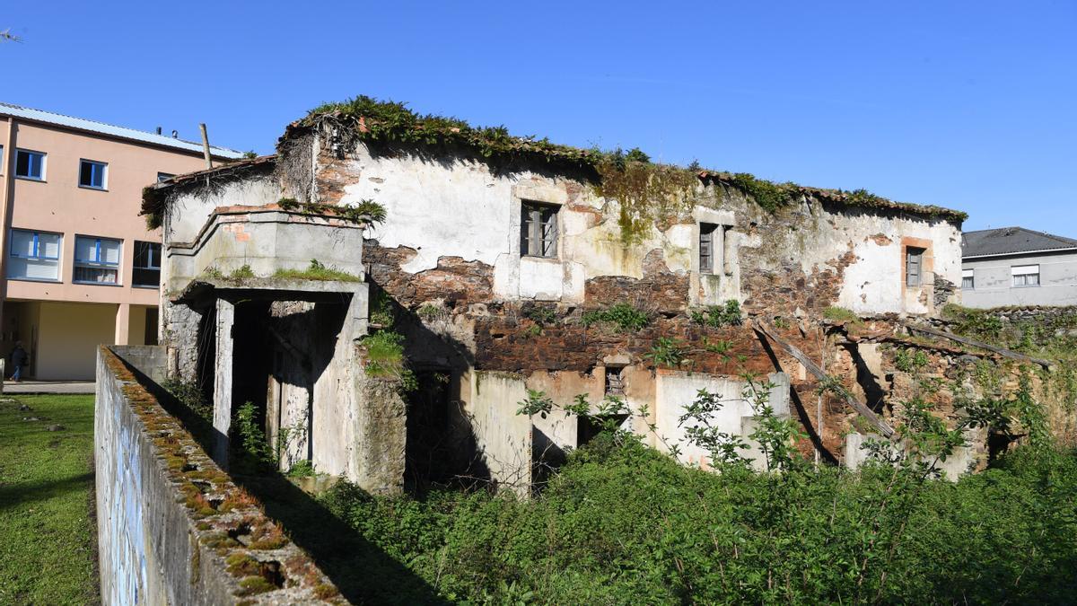 Restos del Convento de As Donas, en Betanzos