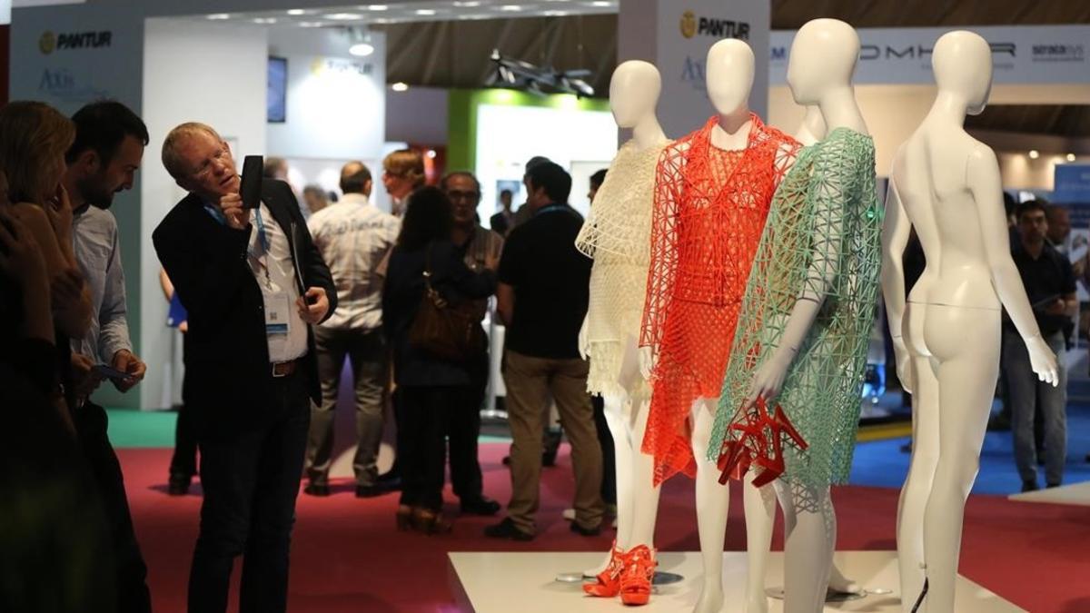 Ropa impresa con impresoras 3D.