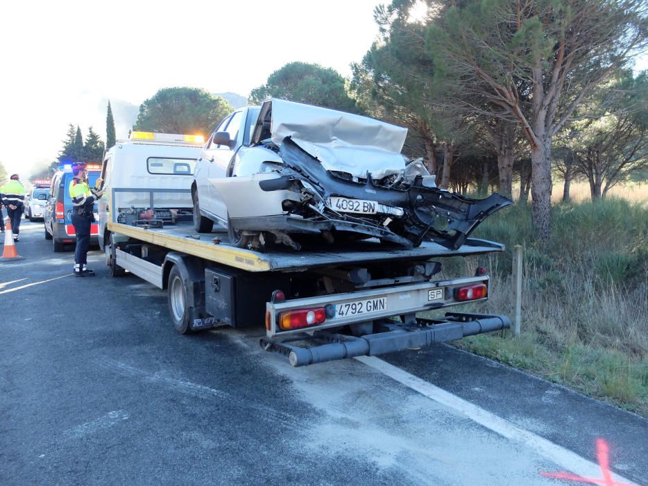 Accident mortal a l''''N-260, a Llançà