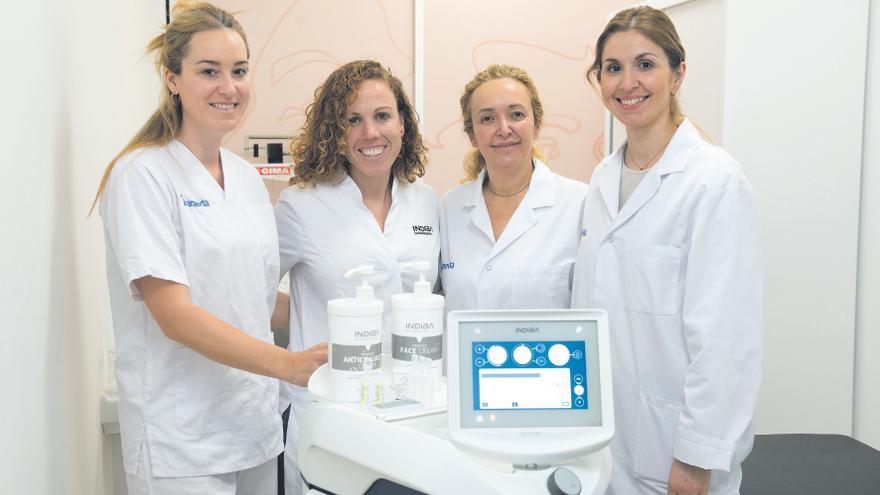 Juaneda Hospitales ofrece la tecnología  INDIBA, que repara tejidos mediante  radiofrecuencia, con aplicaciones en estética, cirugía, dermatología, ginecología y bienestar