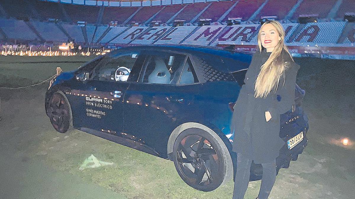 El nuevo Cupra Born, en el tributo a Coldplay