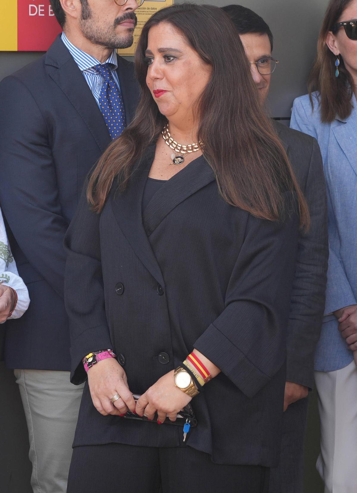 La magistrada Beatriz Biedma, elegida nueva jueza decana de Badajoz.