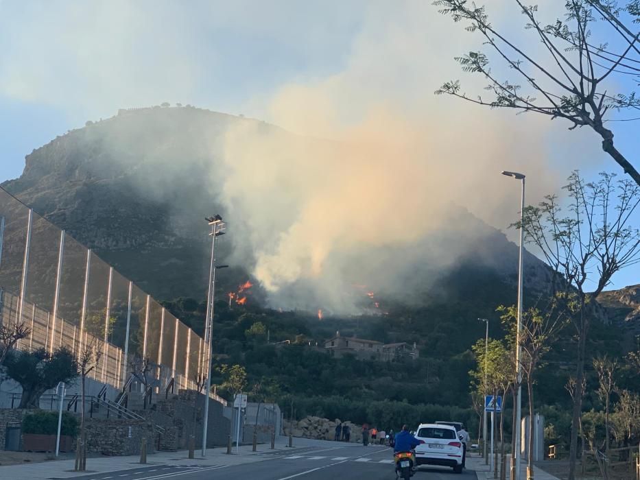 Incendi al Montgrí