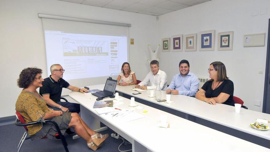 La reunión celebrada esta mañana en Valnalón.