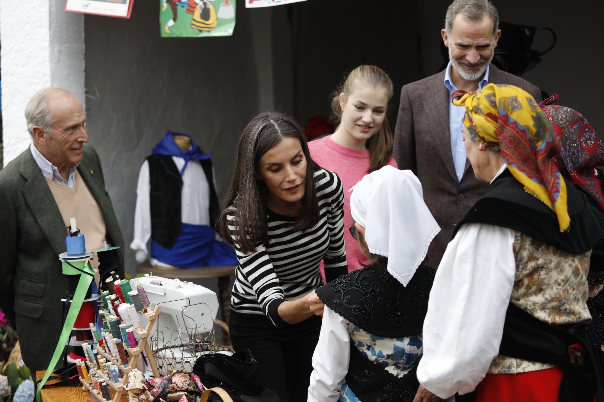 EN IMÁGENES: La Familia Real visita Cadavedo para hacer entrega del premio al Pueblo Ejemplar