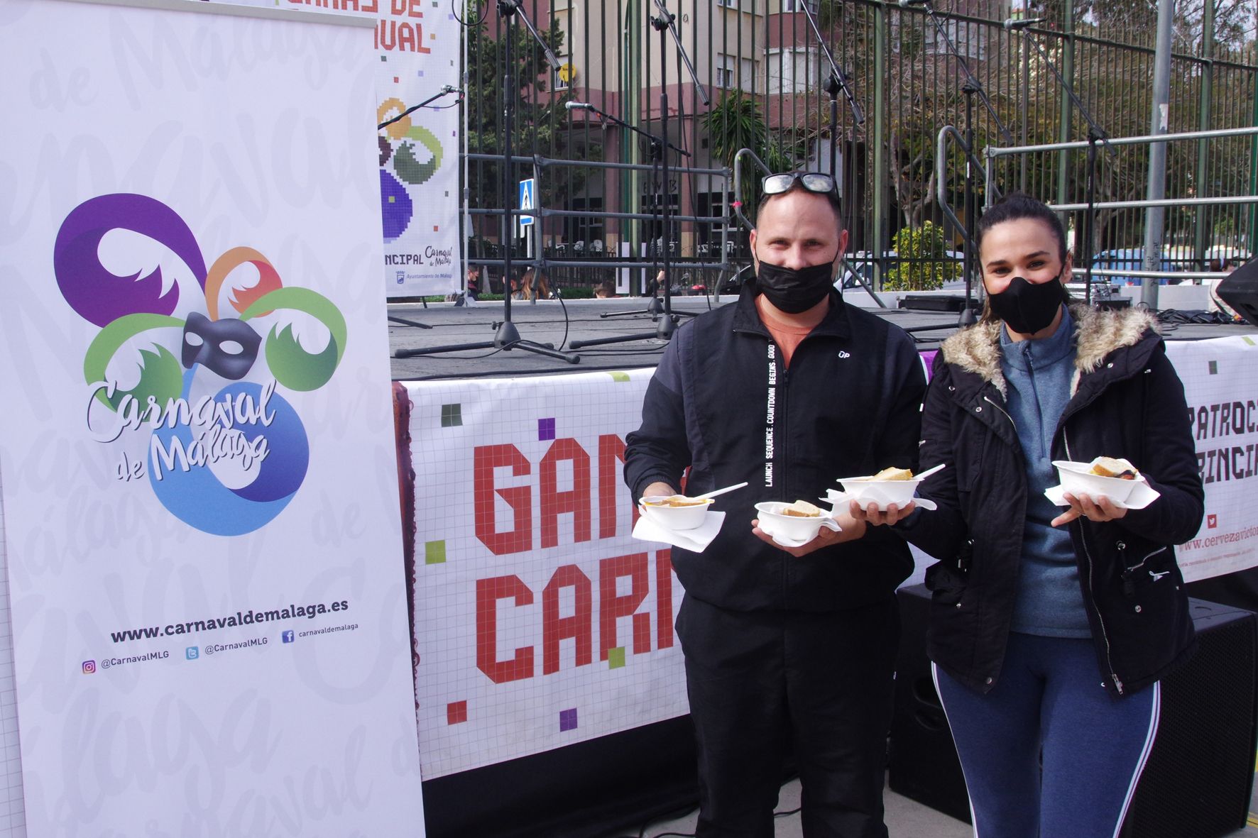 Previa gastronómica carnavalera en la Cruz de Humilladero