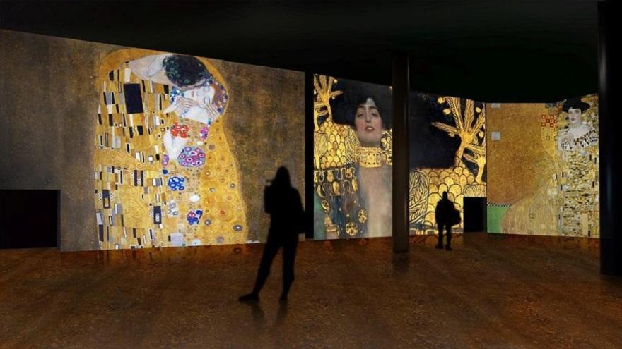 La exposición de Klimt invita a ver sus cuadros de otra forma.
